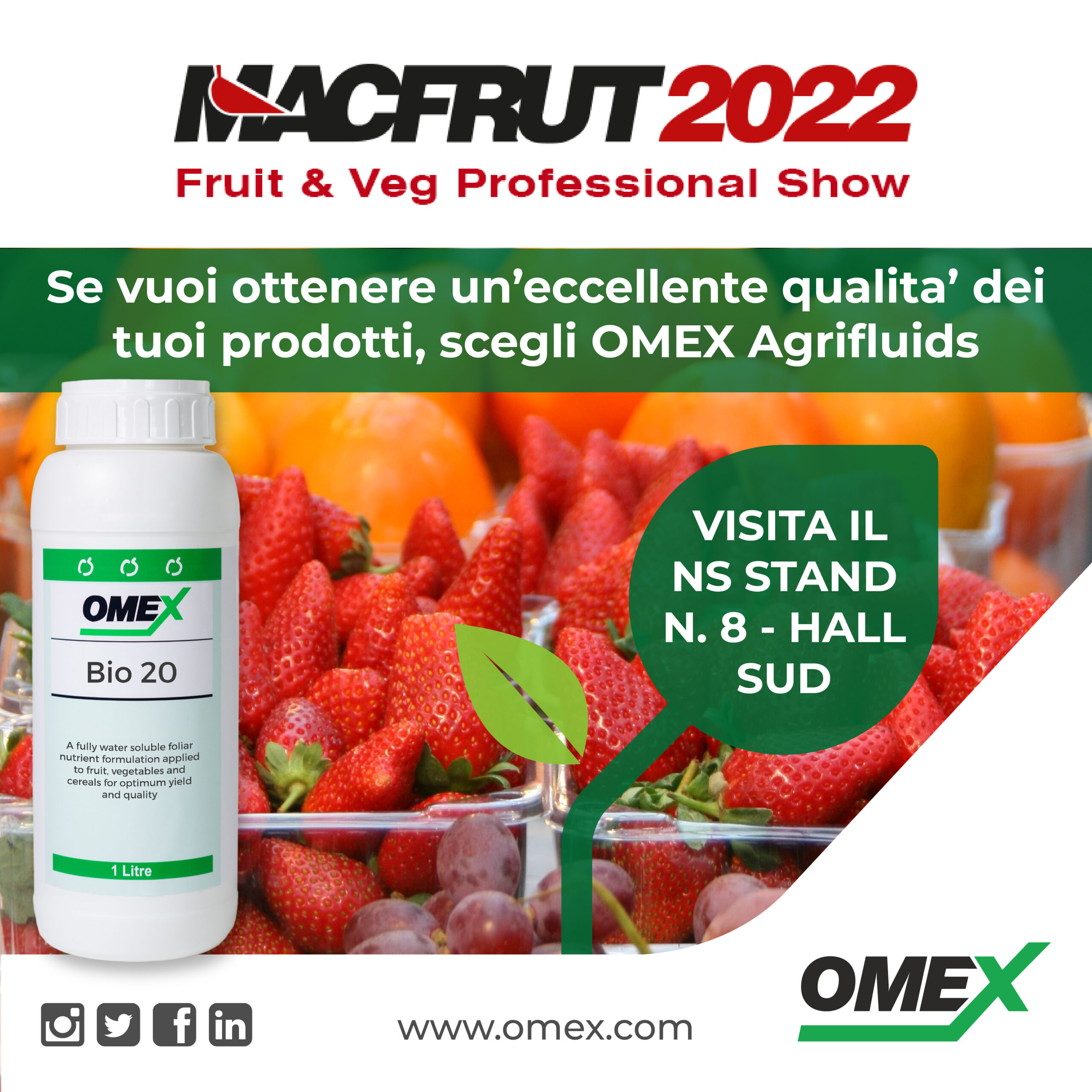 Visita OMEX a Macfrut 2022