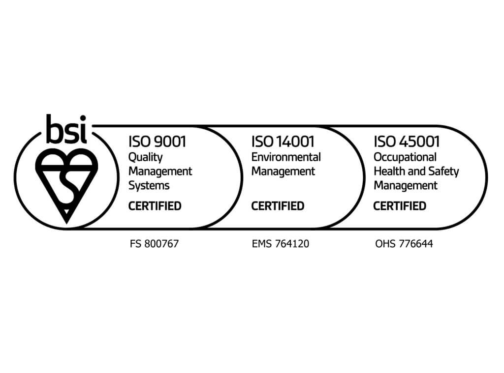 We are proud to announce we have successfully gained the highest international standards